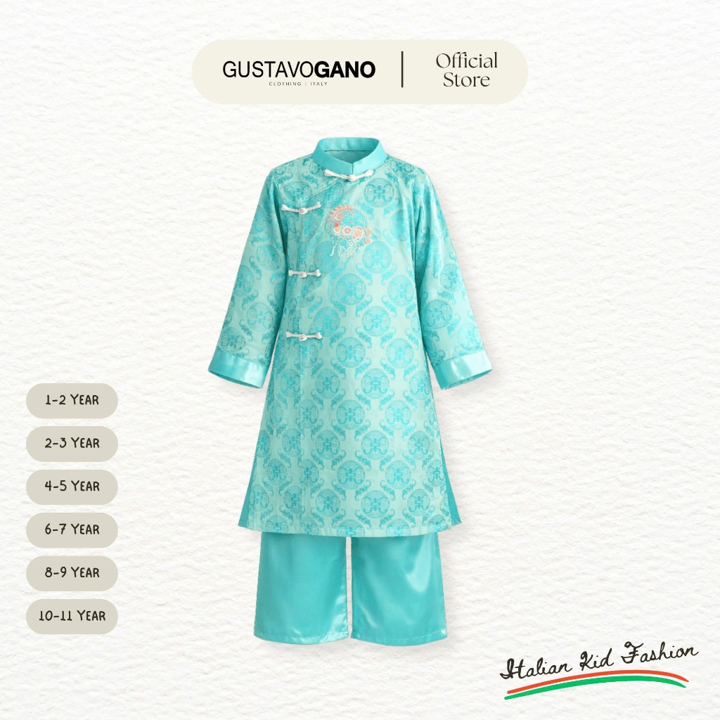 Áo dài cho bé Gustavo Gano