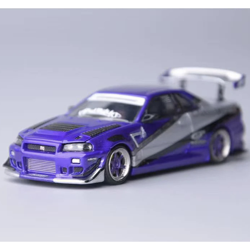 Mô hình ô tô Nissan Skyline GT-R R34