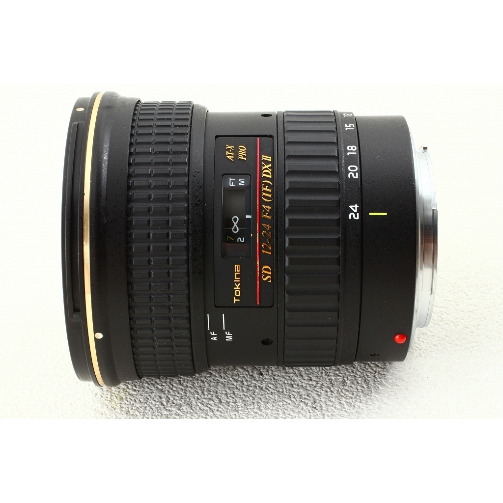 Lens canon efs Tokina AF 12-24mm f/4 AT-X Pro DX II (Mới long lanh 99,9999% Cực đẹp) - Ống kính Canon EF