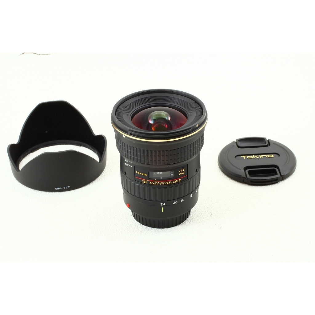 Lens canon efs Tokina AF 12-24mm f/4 AT-X Pro DX II (Mới long lanh 99,9999% Cực đẹp) - Ống kính Canon EF
