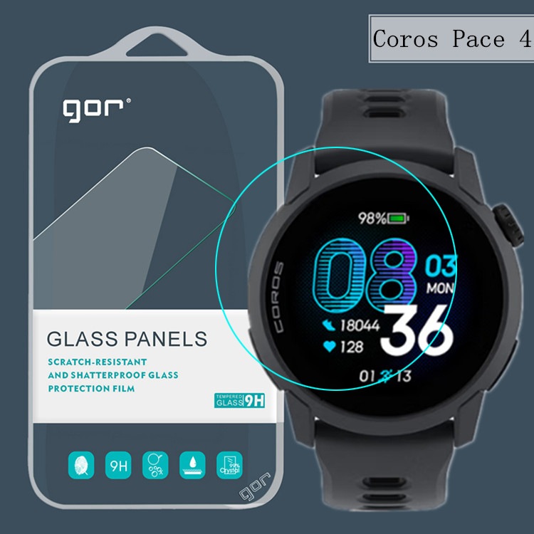 Bộ 3 Miếng Dán Cường lực GOR cho Đồng Hồ Coros Pace 3/ 4/ Coros Pace Pro/ Apex 2/ Apex 2 Pro/ Apex 4