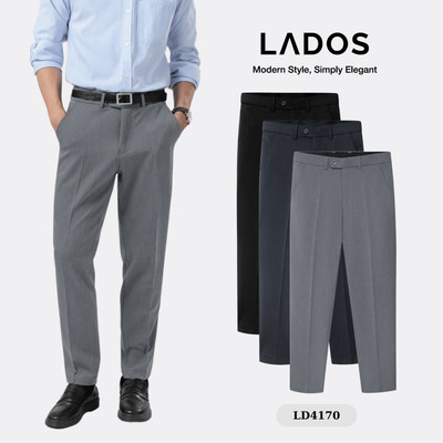 Quần Tây Dài Nam công sở  LADOS-4170 Chất Tuyết Tằm Cao Cấp, Form Basic Chuẩn, lịch lãm sang trọng