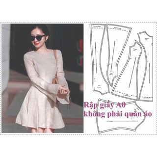 Rập giấy A0 mã 1833 - rập may vá