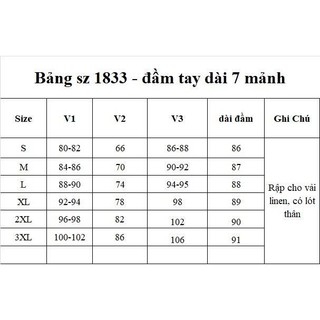 Rập giấy A0 mã 1833 - rập may vá