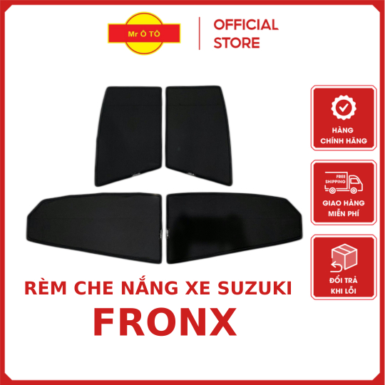 Rèm Che Nắng Xe SUZUKI FRONX  Loại 1 Mr.OTO. Bảo Hành 24 tháng. Cam Kết Chuẩn Khít Theo Xe