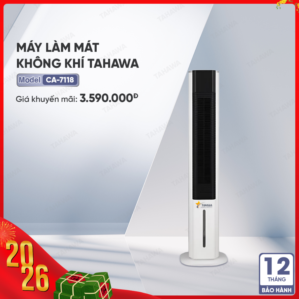 Máy làm mát không khí Tahawa CA-7118 (Có điều khiển)