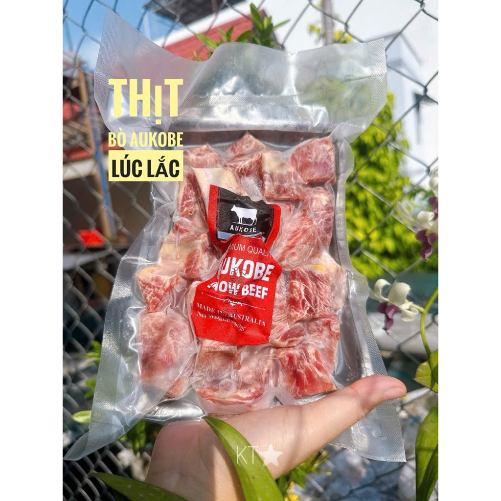 Bò lúc lắc Aukobe mềm ngon vỉ 0,5kg