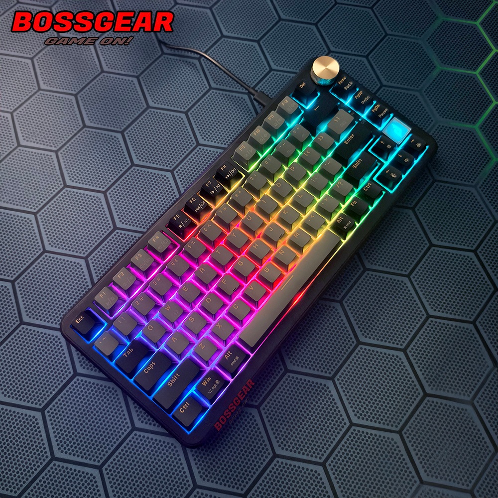 Bàn phím cơ EDRA EK375MS (Magnet Switch Keyboard), LED RGB, Rapid Trigger, Chính Hãng.