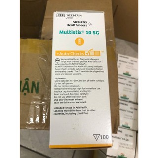 Que thử nước tiểu Multistix SG Siemens Đức