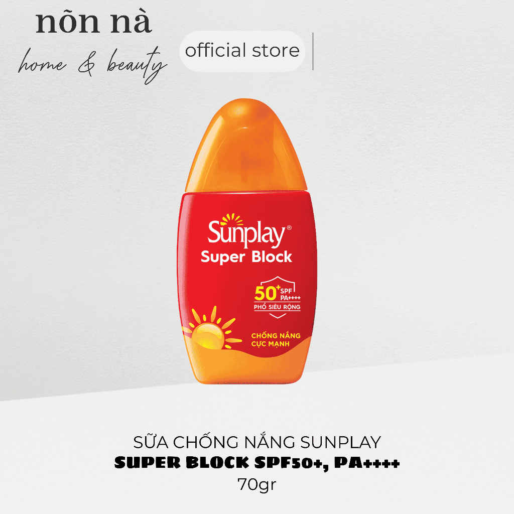 Sữa Chống Nắng Sunplay Super Block SPF50+ PA++++ 70g
