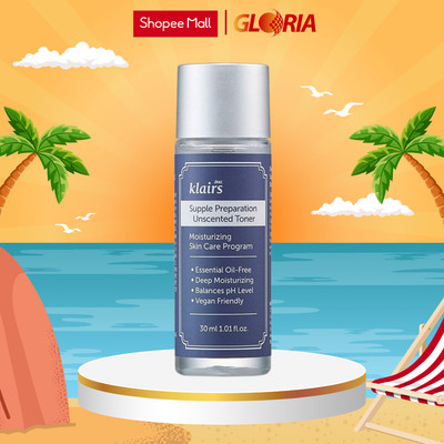 Nước Hoa Hồng Dear, Klairs Supple Preparation Unscented Toner 30ml