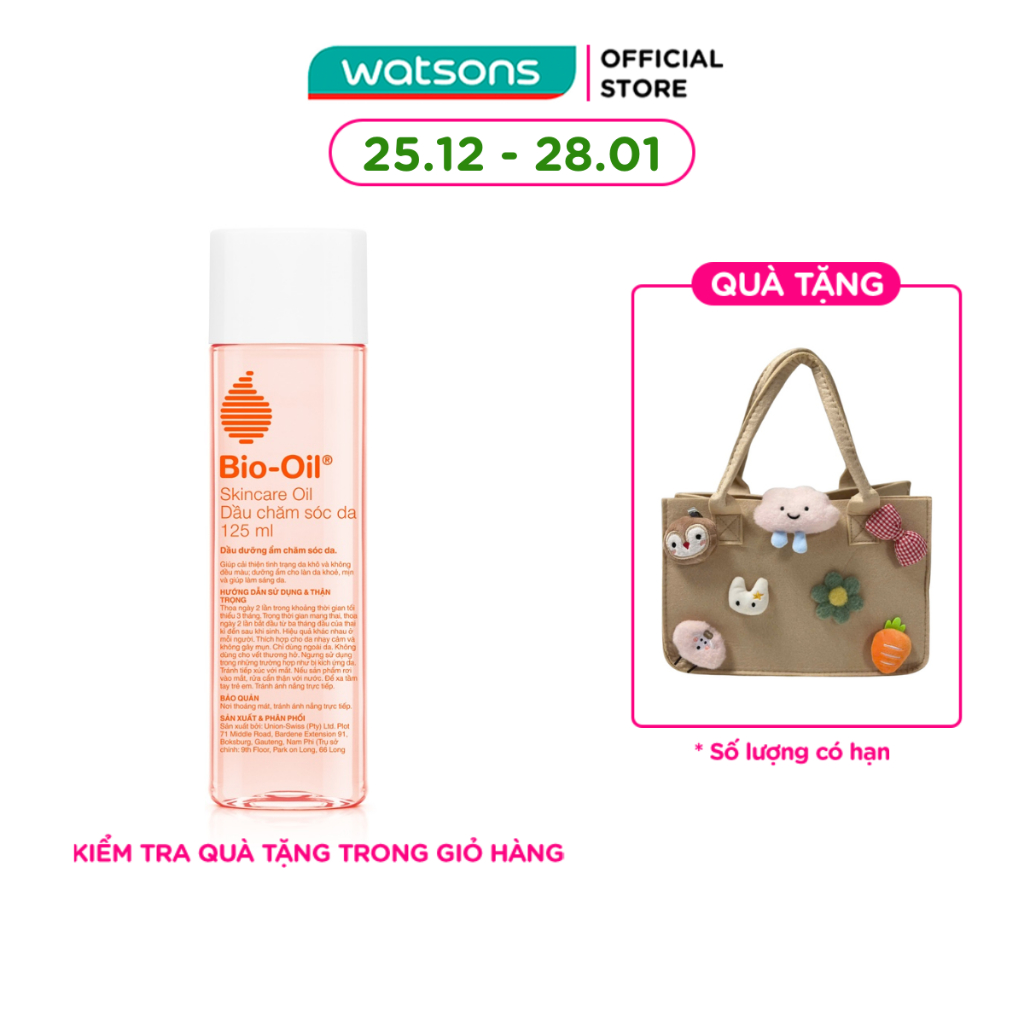 Tinh Dầu Bio-Oil Mờ Sẹo Và Giảm Rạn Da 125ml