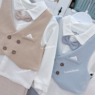 [Goodmama]-Set công tử soái ca cho bé trai (6-9M đến 3-4Y)