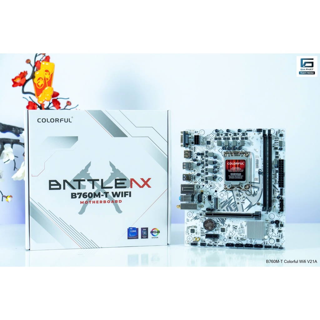 Mainboard Colorful Battle-AX B760M-T WiFi V21A | B760 | M-ATX | New - Chính Hãng BH 36T