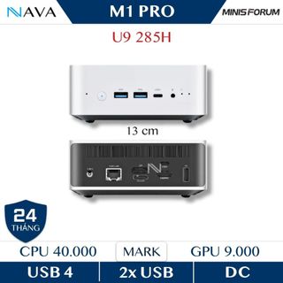 Minisforum M1 PRO Ultra9 285H - Mini PC hiệu năng cao, CPU Intel Core Ultra 9, DDR5