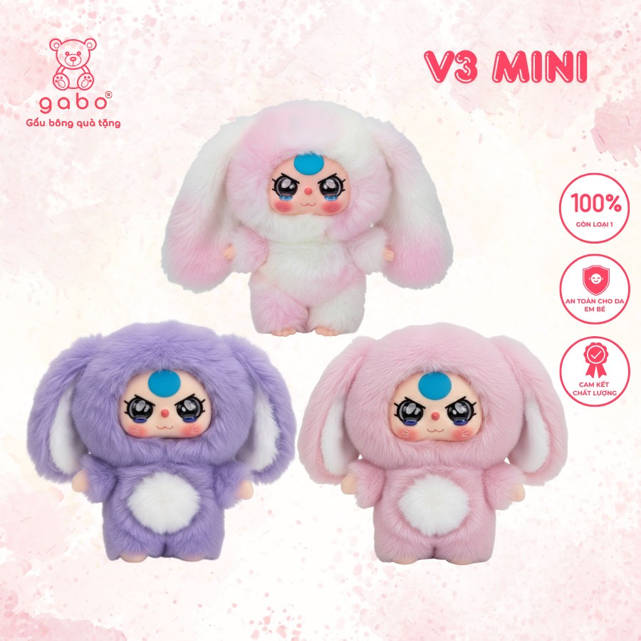 Blind Box BB3 V3mini Hàng VN - mắt ngẫu nhiên, v3 mini Ver 3 mini đồ chơi nhồi bông quà tặng sở thíc