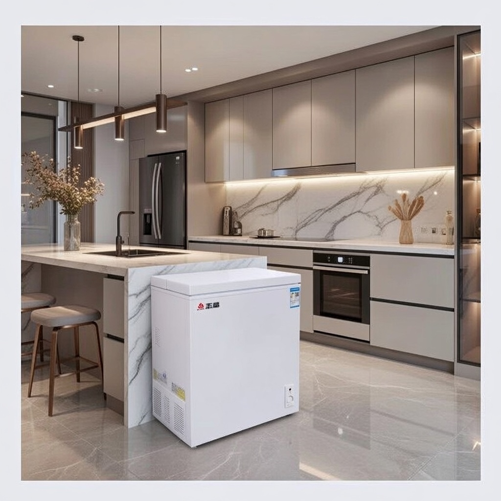 Tủ Đông Mini 58L Cao Cấp - Tủ Trữ Đông 58L - Trữ Sữa Cho Bé & Thực Phẩm Gia Đình - Tiết Kiệm Điện, Vận Hành Êm Ái