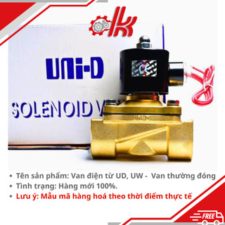 Van điện từ UD, UW -  Van thường đóng