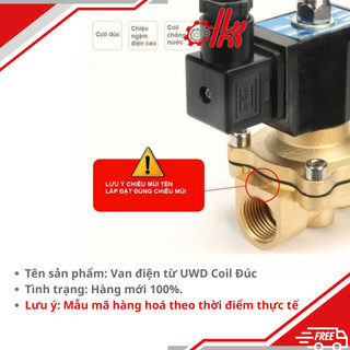 Van điện từ UWD Coil Đúc Van điện từ nước