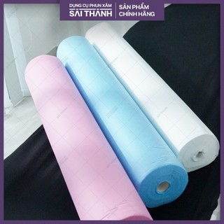 Tấm Trải Giường Tiện Lợi Dành Cho Phun Xăm Thẩm Mỹ - Lẻ 1 Tấm Màu Xanh