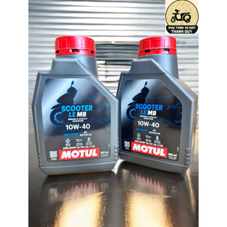 Dầu nhớt cho xe tay ga Motul Scooter LE MB(10W-40)| 0,8L