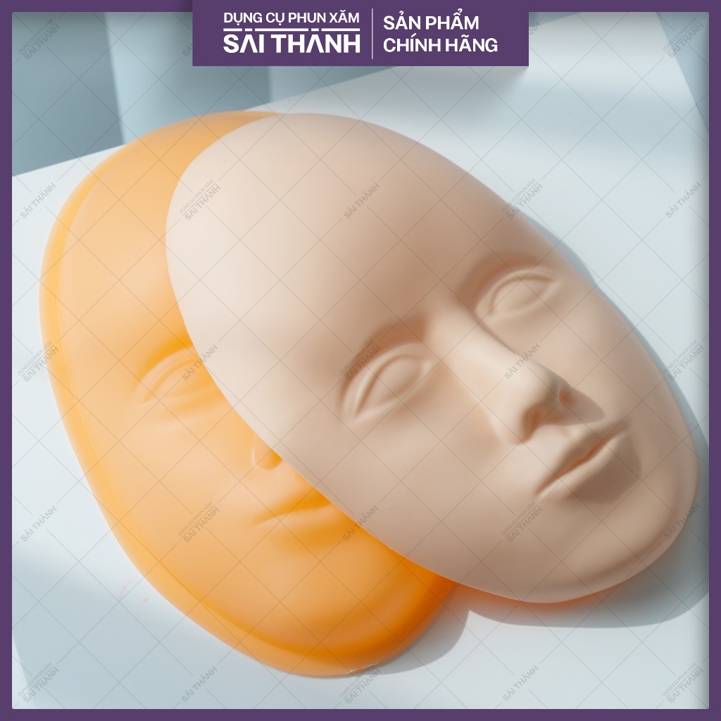 Da 5D khuôn mặt, da mặt 5D, Đế để da dành cho học viên mới tập làm