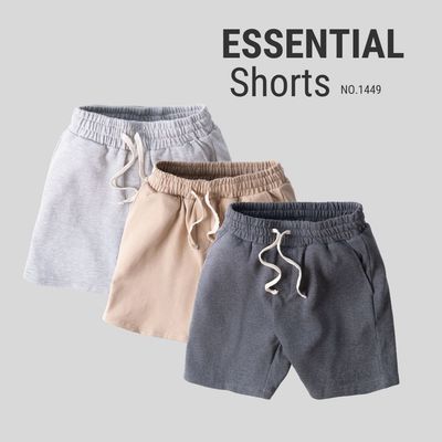 Quần short thể thao URBAN Vải nỉ da cá dày dặn bụng chun co giãn thoải mái không gây bí nóng NO.1449