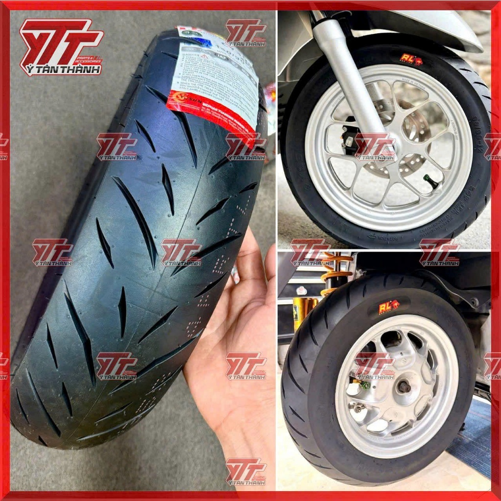 Vỏ xe RedLeo cho Lead 4 Val MS13