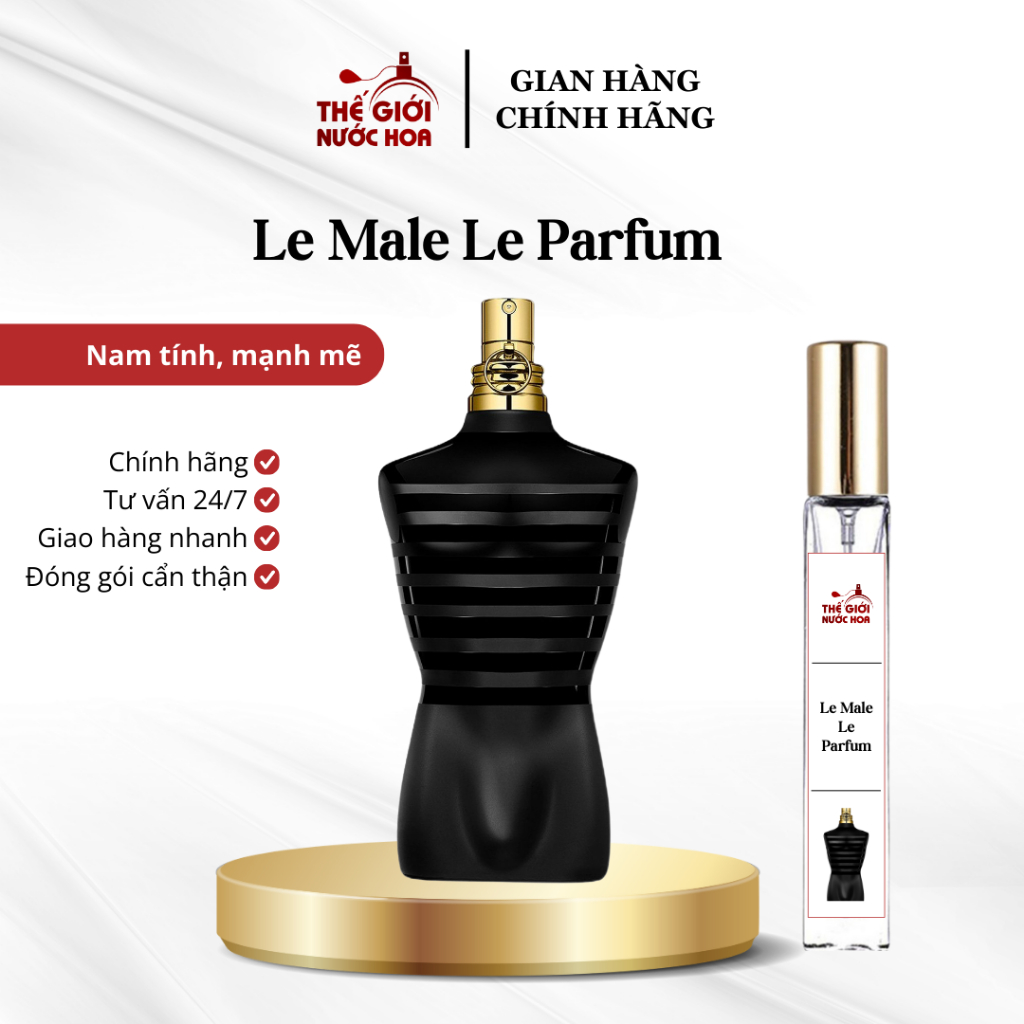 Nước hoa Nam Le Male Le Parfum 10ml