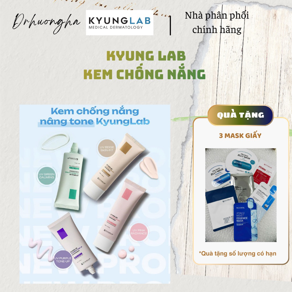 ☀️ KEM CHỐNG NẮNG NÂNG TONE KYUNGLAB