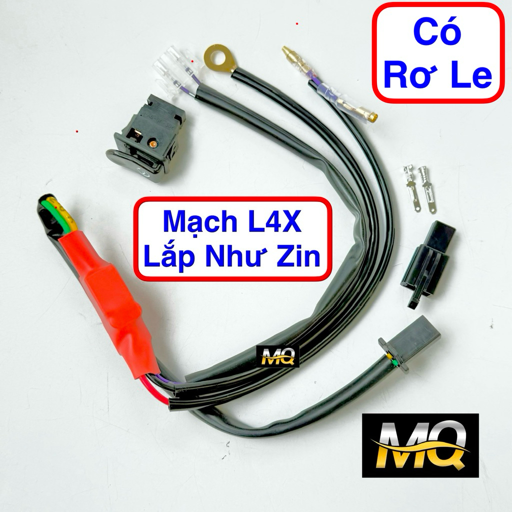 Mạch Pasing Auto L4X, L6X, L9X, KZ40 Cho Xe Máy ( Ko Lắp Xe Điện ) BMA W4