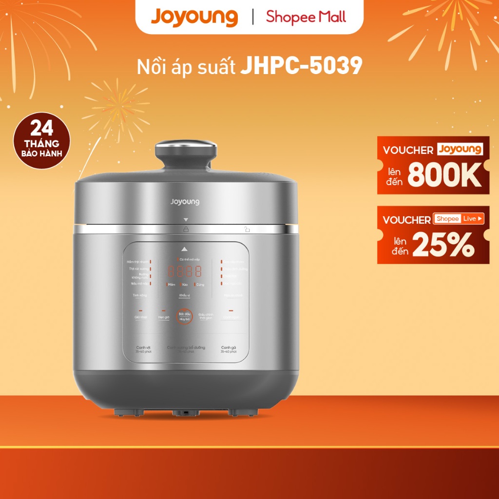 [Livestream] Nồi áp suất Joyoung JHPC-5039 | Dung tích 5L | Công suất 900W