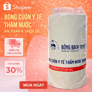 Bịch gạc nguyên mặt túi 100 miếng spa thẫm mỹ viện