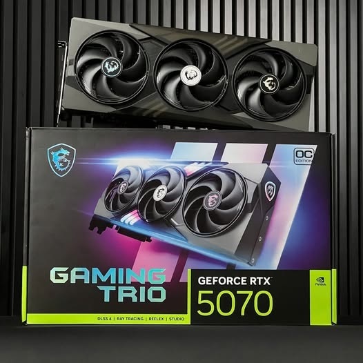 VGA RTX 5070 MSI GAMING TRIO 12GB OC PLUS