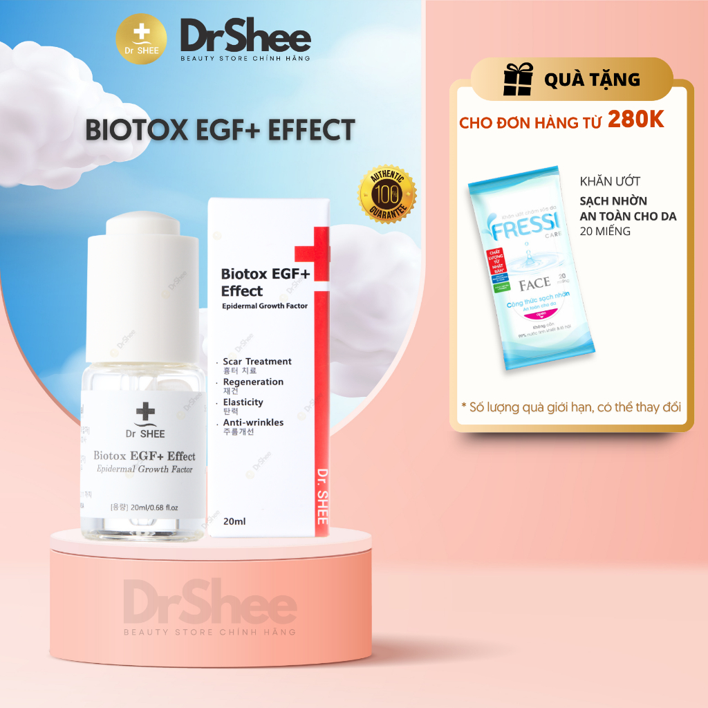 Serum phục hồi  BIOTOX EGF+ EFFECT Dr.Shee