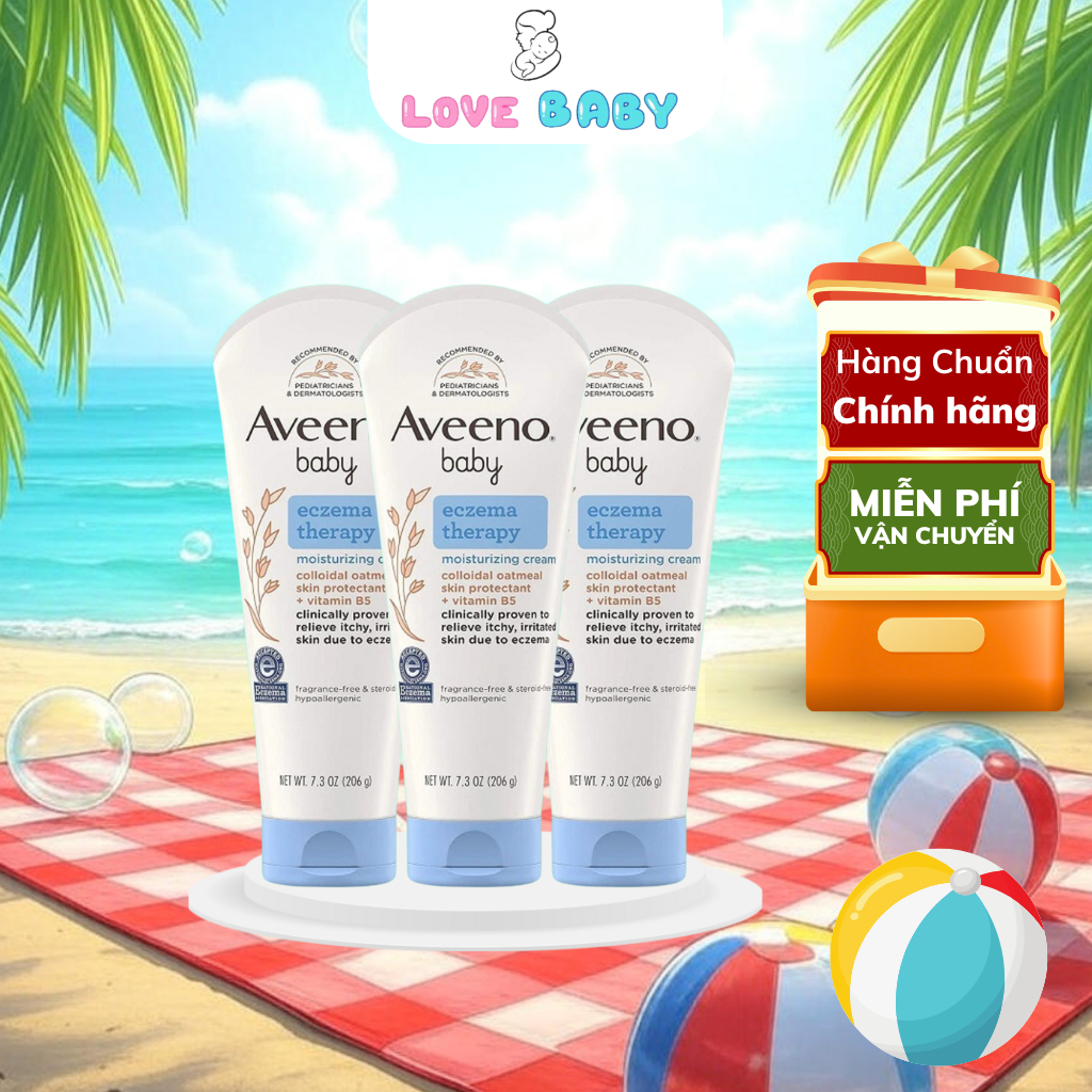 Kem chàm cho bé Aveeno Baby Eczema 206G