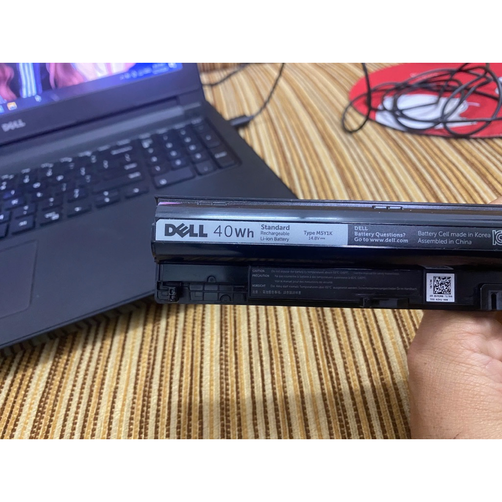 Pin laptop dell loại M5Y1K  4 cell