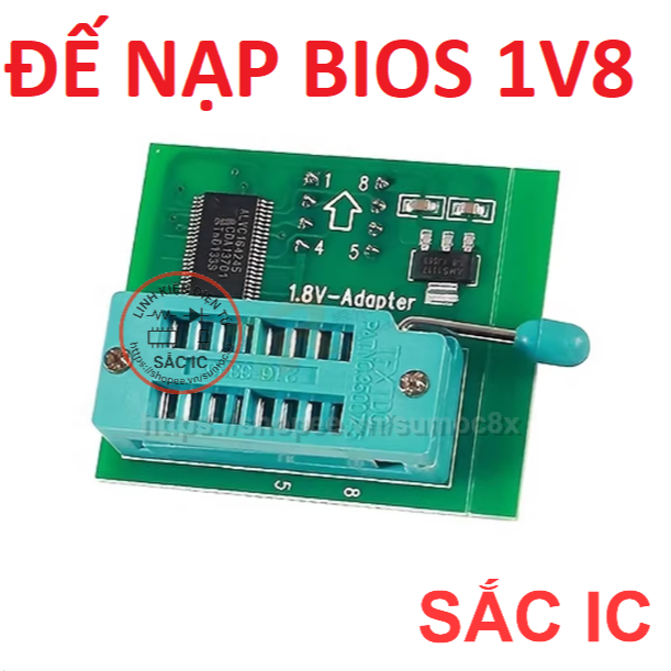 [NTM25] Đế nạp bios 1v8 chất lượng tốt - Mới nguyên bản - Original NEW
