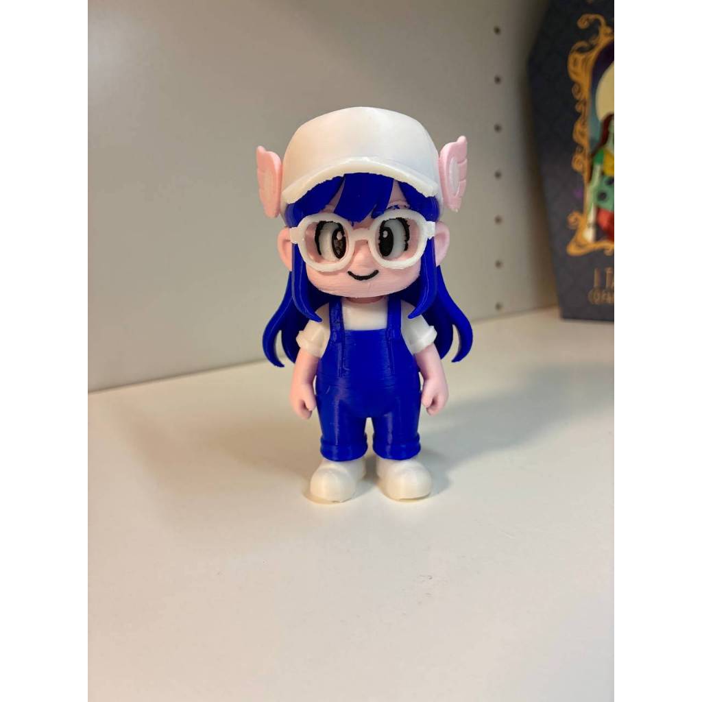 mô hình in 3D nhân vật Arale Norimaki, nhân vật chính trong bộ truyện tranh và anime nổi tiếng Dr. S