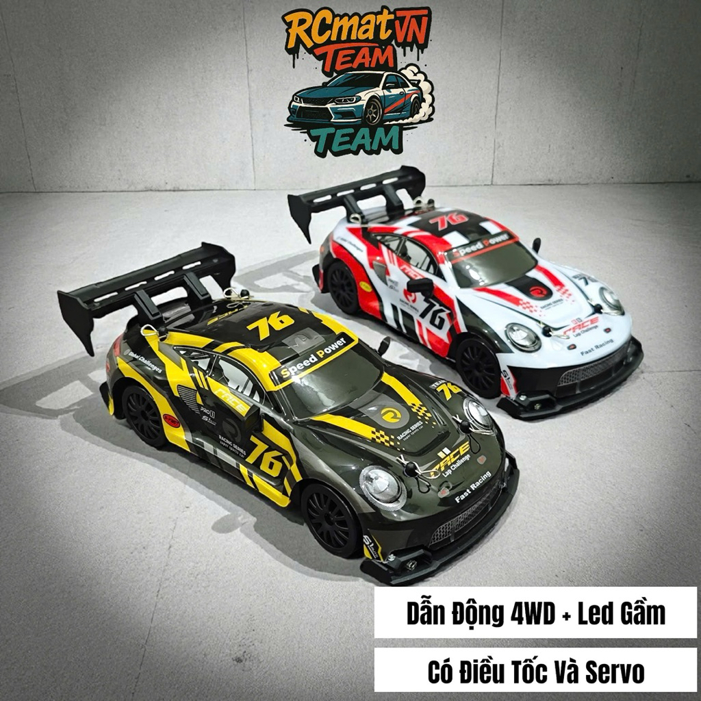 [NEW 2026] Xe điều khiển Mini Drift Maxpro Bluetooth có servo và điều tốc 1:24 +30km/h , Đèn led