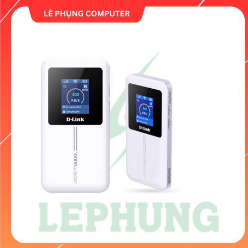 Bộ phát Wifi di động D-Link DWR-940M | 4G LTE CAT4| Kiêm Sạc Dự Phòng, Thiết Bị Phát Wifi Từ Sim 100
