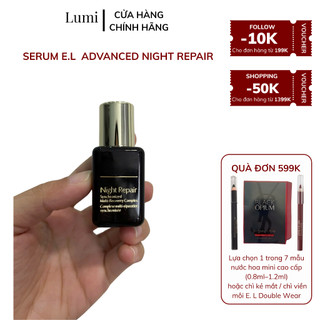 [AUTHENTIC] Serum E.L Ad.van.ced Night Repair 7ml Phục Hồi Da Ban Đêm, Cấp Ẩm Sâu, Ngừa Lão Hóa Sớm - LumiCosmetics