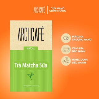 Trà Matcha Sữa Hoà Tan Archcafe (12 gói x 13.5g)