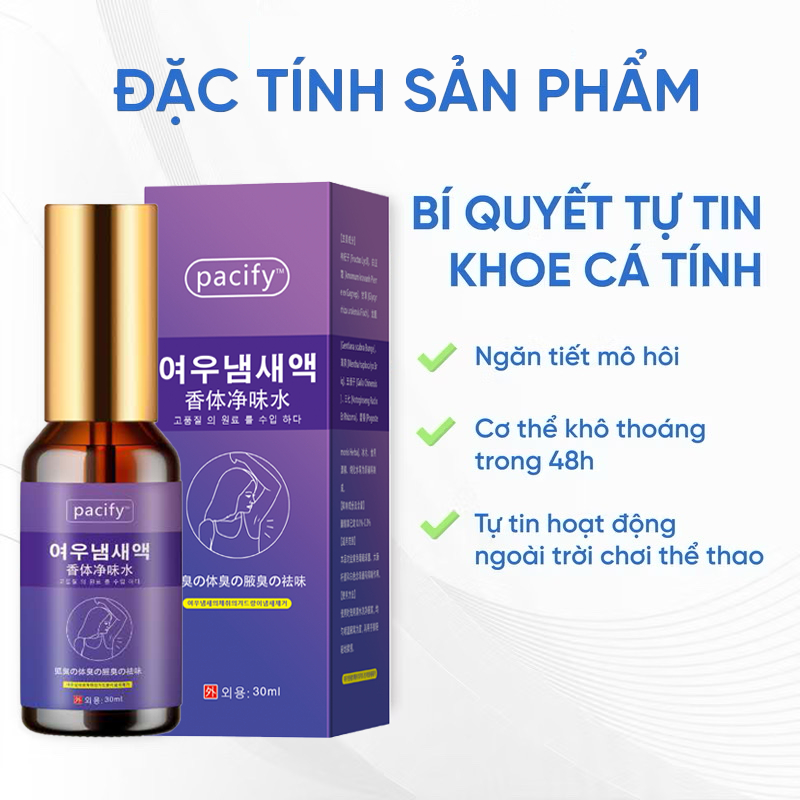 Xịt Khử Mùi Cơ Thể, Mùi Thơm Dễ Chịu, Hỗ Trợ Giảm Mồ Hôi, Dành Cho Nam Và Nữ, Xịt Dưới Cánh Tay Chốn