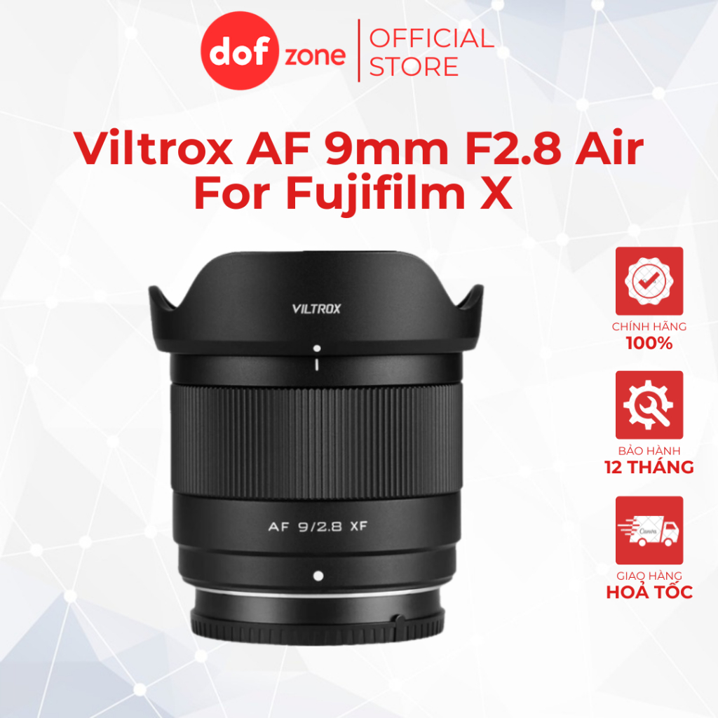 Viltrox AF 9mm F2.8 Air For Fujifilm X | Chính Hãng