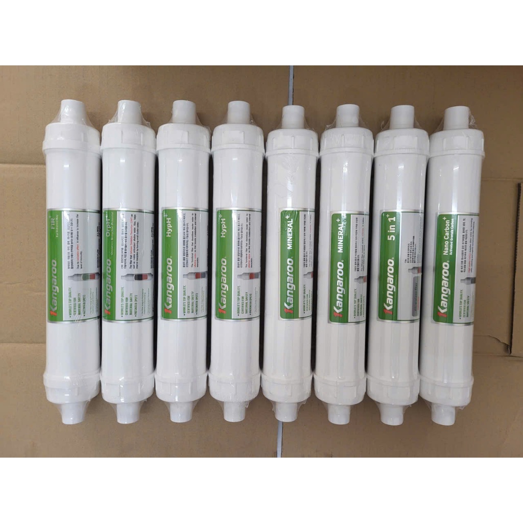 [COMBO] 8 Lõi Lọc chức năng KANGAROO - Hàng chính hãng - Dùng thay cho model KG12HA