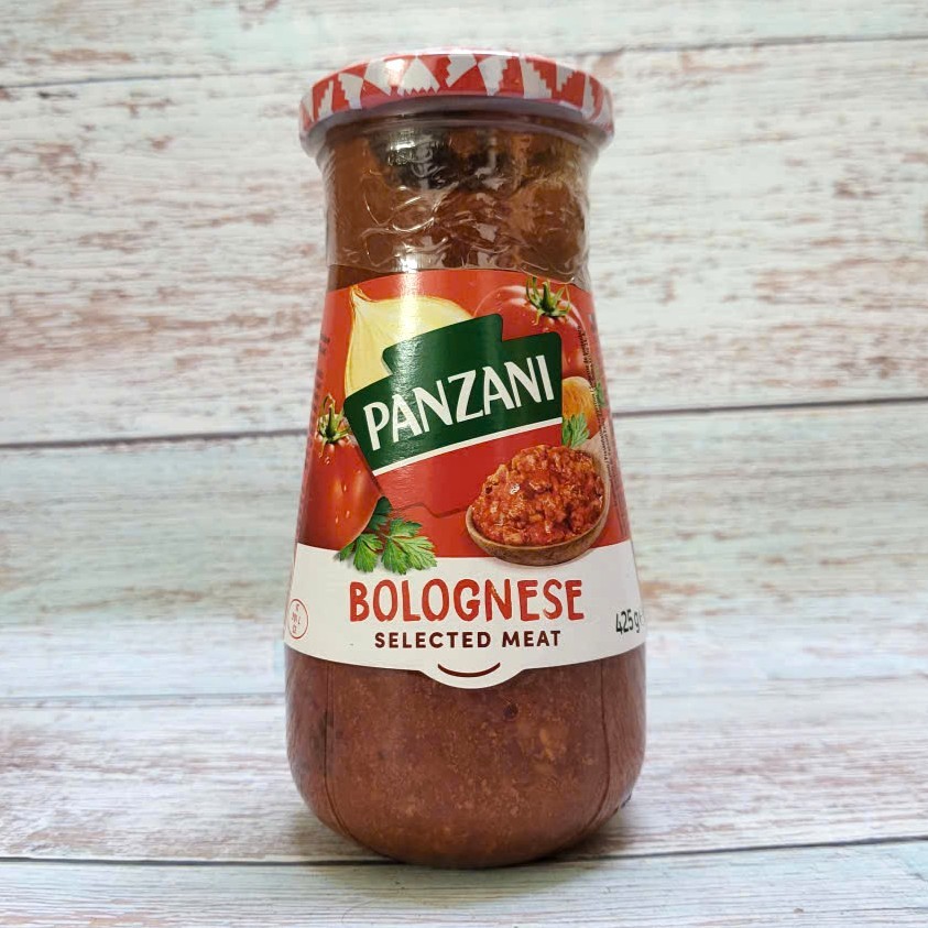PANZANI ++ Lọ BOLOGNESE 425g ++ SỐT THỊT CÀ CHUA Selected Meat Bolognese Pasta Sauce