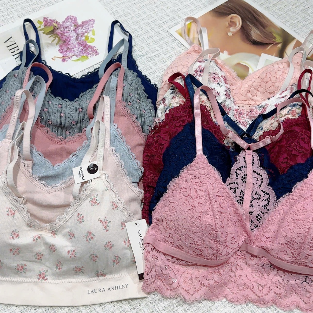 Áo bra Laura Ashley cao cấp, chất mềm, form đẹp, thoáng mát.(KL.K5T2ANLaura)