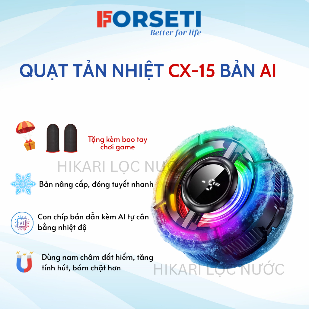 Sò Lạnh Tản Nhiệt Điện Thoại MEMO CX15 Thế Hệ Mới -Quạt Tản Nhiệt Quốc Dân, Làm Lạnh Đến Âm Độ Thiết