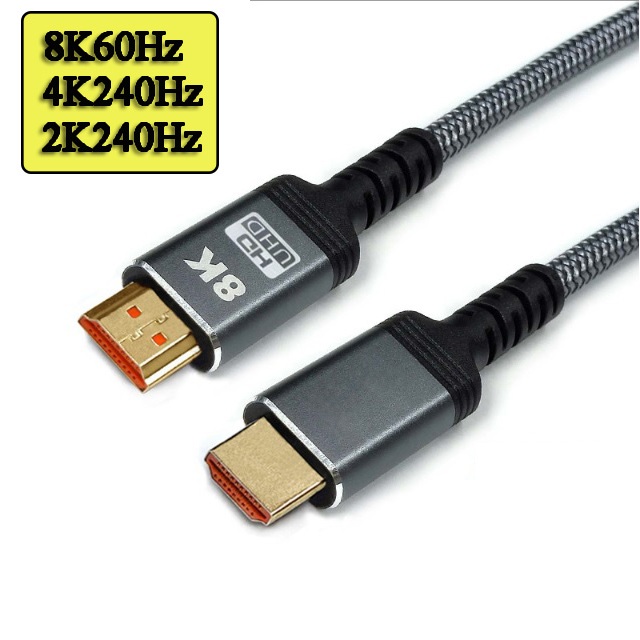 Dây HDMI 8K 3M 240Hz - KHỞI ĐỘNG LẠI MÁY TÍNH SAU KHI CẮM